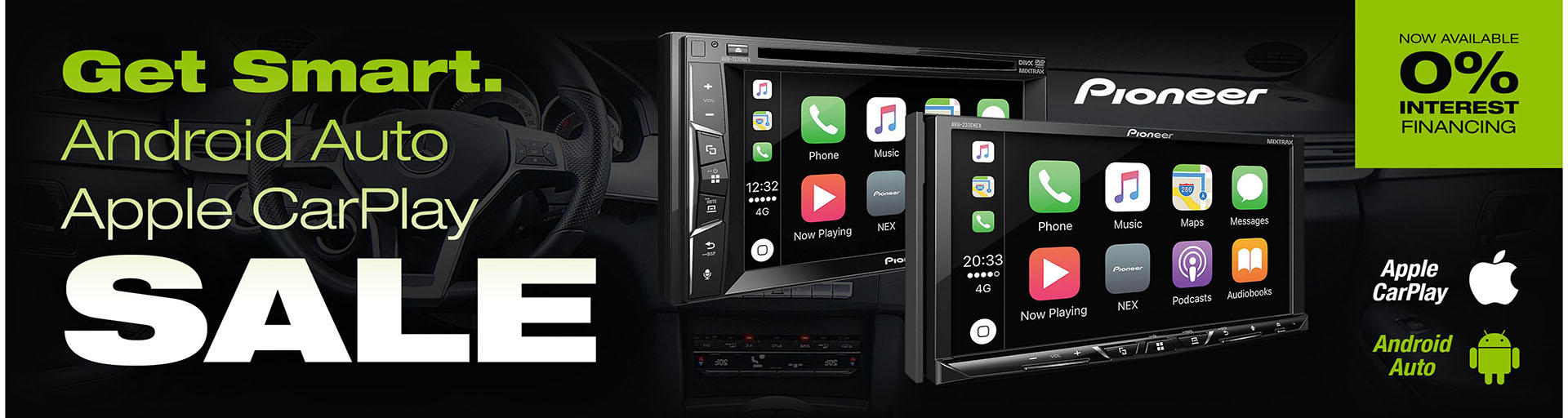 android carplay pioneer banner